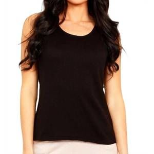 NEW ANGEL APPAREL knit tank in black